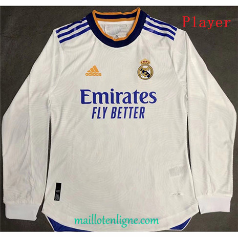 Thai Maillot Player Real Madrid Domicile Manche Longue 2021 2022