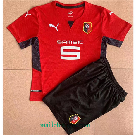 Thai Maillot Stade Rennais Enfant Domicile 2021 2022