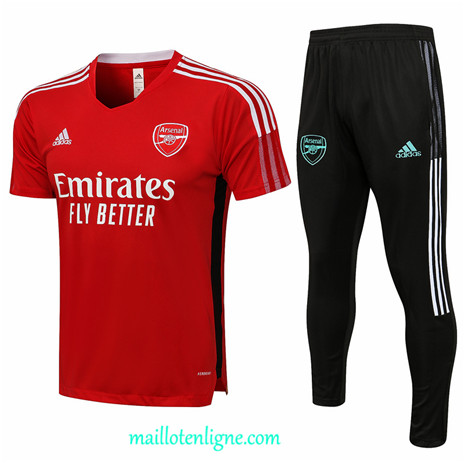 Thai Maillot Training Ensemble Arsenal Rouge 2021 2022