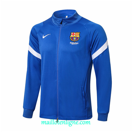 Thai Veste foot Barcelone Bleu/Blanc 2021 2022