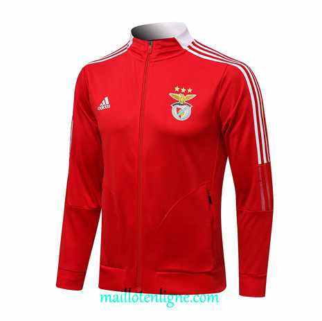 Thai Veste foot Benfica Rouge 2021 2022