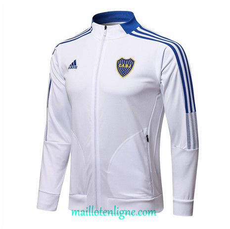 Thai Veste foot Boca Juniors Blanc 2021 2022