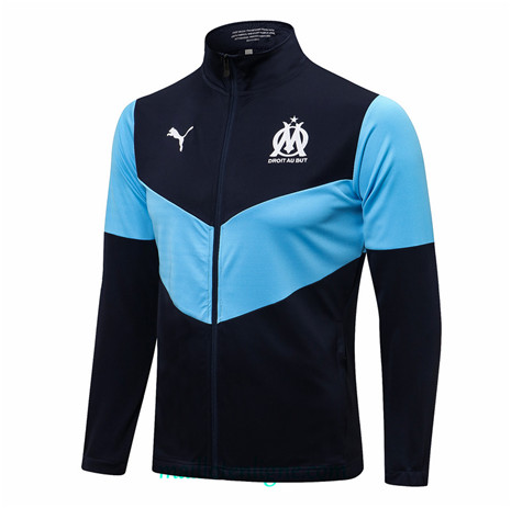 Thai Veste foot Marseille Bleu Marine 2021 2022