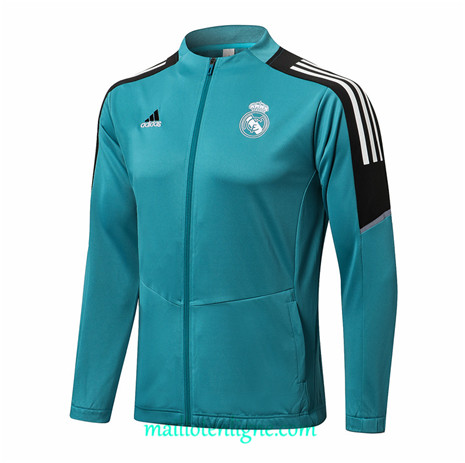 Thai Veste foot Real Madrid Bleu/Noir 2021 2022