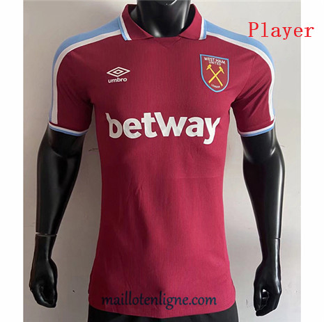 Thai Maillot Player West Ham United s edition Domicile 2021 2022