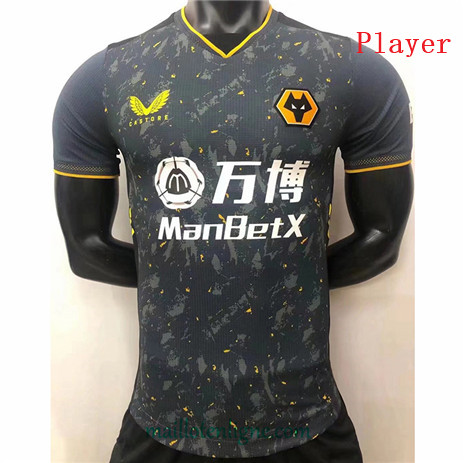 Thai Maillot Player Wolverhampton Exterieur 2021 2022