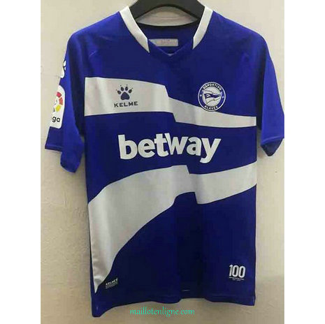 Thai Maillot du Alaves commemorative Bleu 2021 2022