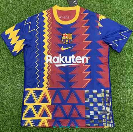 Thai Maillot Barcelone Pre-Match training 2021 2022