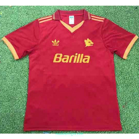 Thai Maillot du Classic AS Roma Domicile 1992-94