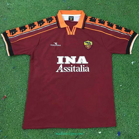 Thai Maillot du Classic AS Rome Domicile 1998-99