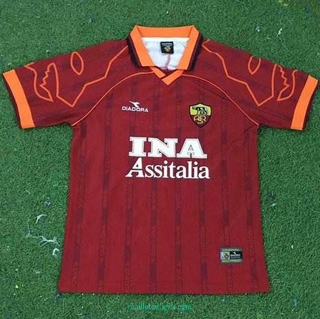 Thai Maillot de Classic AS Rome Domicile 1999-00