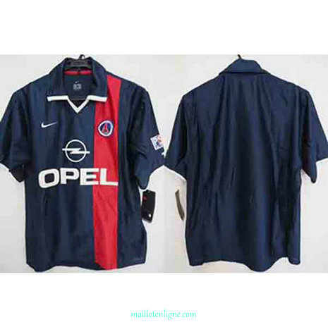 Thai Maillot du Classic PSG Domicile 2001