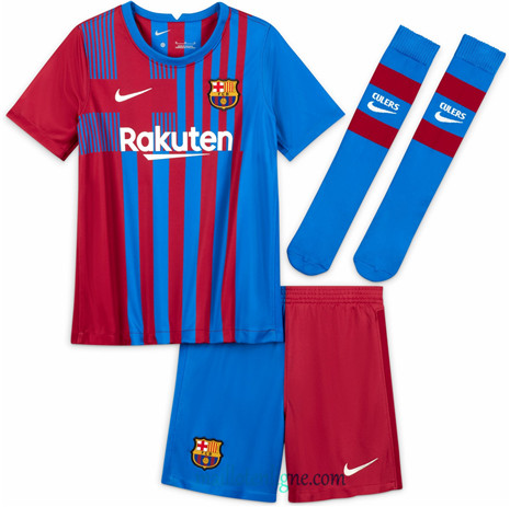 Thai Maillot de Barcelone Enfant Domicile 2021 2022