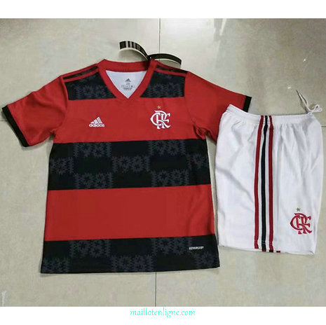 Thai Maillot Flamengo Enfant Domicile 2021 2022