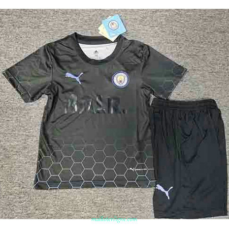 Thai Maillot de Manchester City Enfant BALR 2020 2021