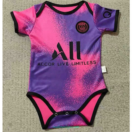 Thai Maillot de PSG Jordan baby Fourth Violet 2020 2021