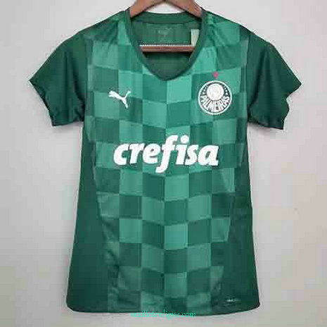 Thai Maillot de Palmeiras Femme Domiciles 2021 2022