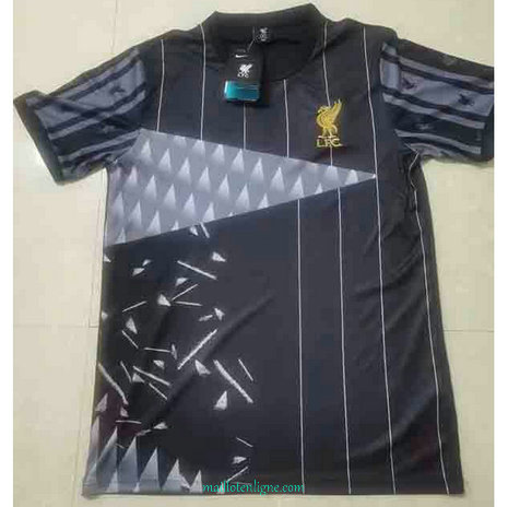 Thai Maillot Liverpool Noir training 2021 2022