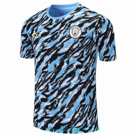 Thai Maillot Manchester City Pre-Match training 2021 2022