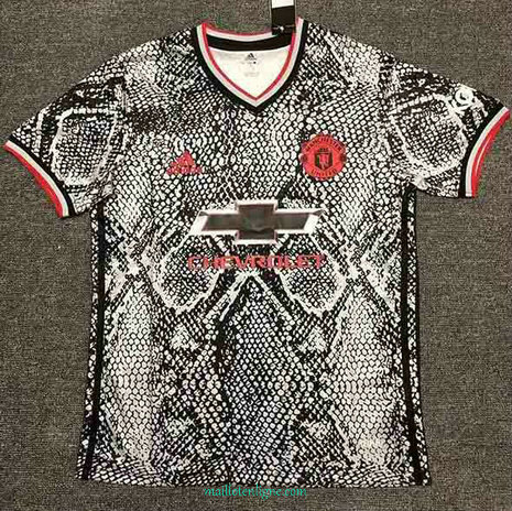 Thai Maillot de Manchester United pattern Pre-Match training 2021 2022