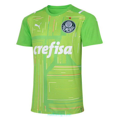 Thai Maillot du Palmeiras Vert Gardien de but 2021 2022