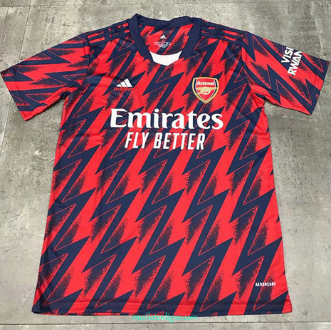 Thai Maillot Arsenal training Rouge 2021 2022