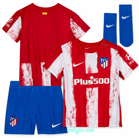 Thai Maillot Atletico de Madrid Enfant Domicile 2021 2022