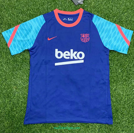 Thai Maillot Barcelone training Bleu 2021 2022