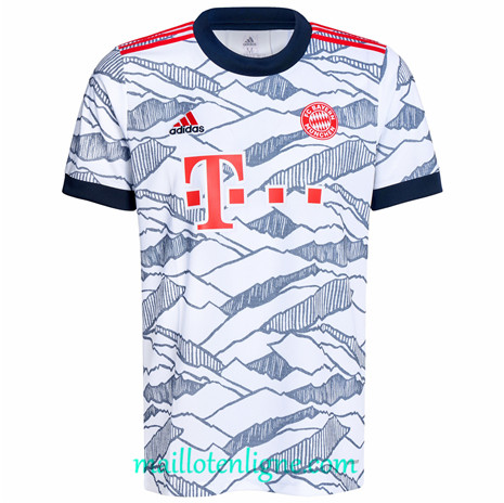 Thai Maillot de Bayern Munich Third Blanc 2021 2022