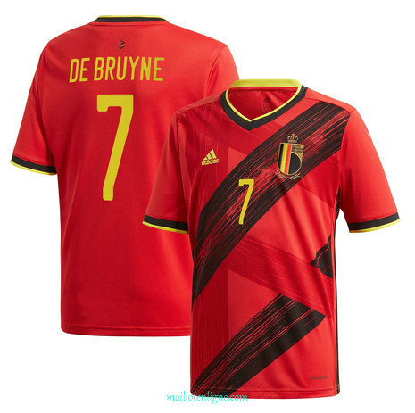 Thai Maillot Belgique Domicile De Bruyne 2019-21