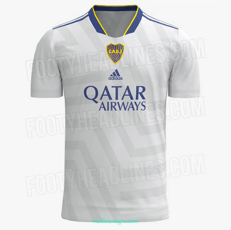 Thai Maillot du Boca Juniors Exterieur Blanc 2021 2022