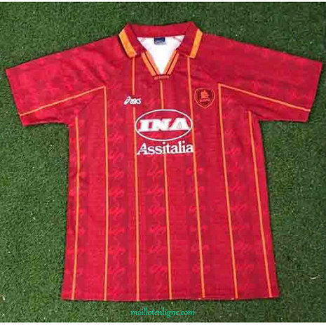 Thai Maillot Classic AS Roma Domicile 1996-97