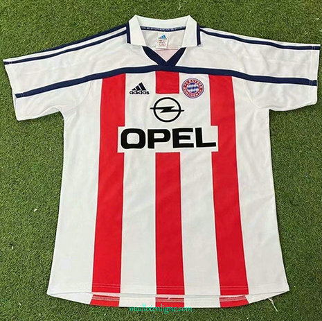 Thai Maillot du Classic Bayern Munich Exterieur 2000-01