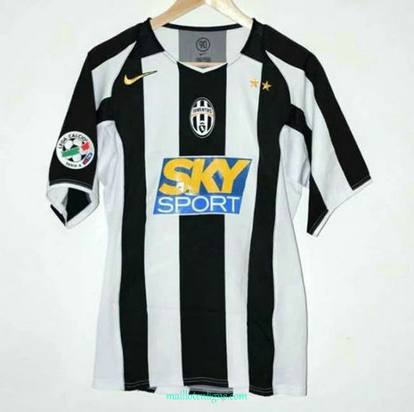 Thai Maillot Classic Juventus Domicile 2004-05