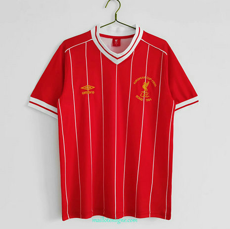 Thai Maillot Classic Liverpool Domicile Champions League 1981-84