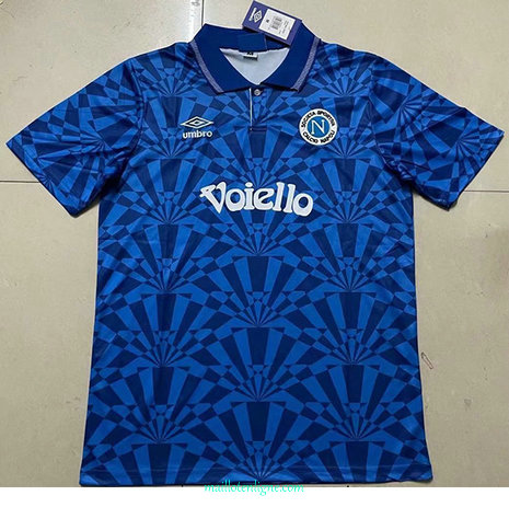 Thai Maillot de Classic Napoli Domicile 1991-93