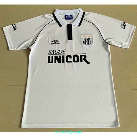 Thai Maillot de Classic Santos Domicile 1997