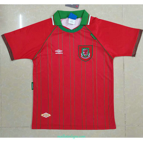 Thai Maillot Classic Wales Domicile 1994-96