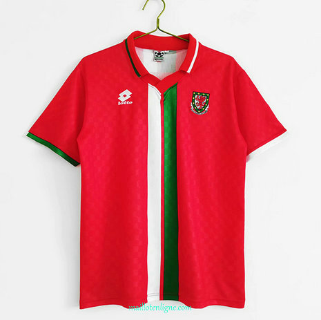 Thai Maillot du Classic Wales Domicile 1996-98