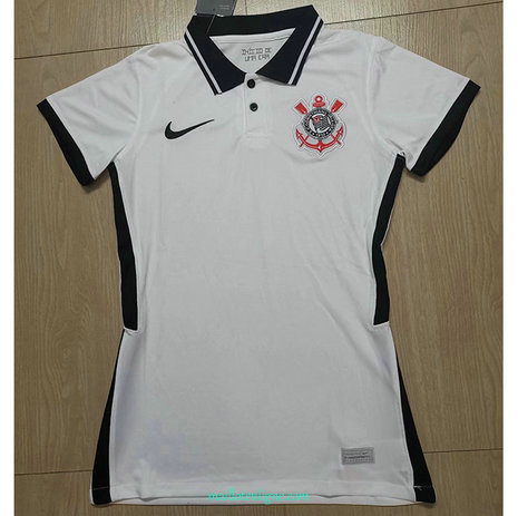 Thai Maillot du Corinthians Femme Blanc 2021 2022