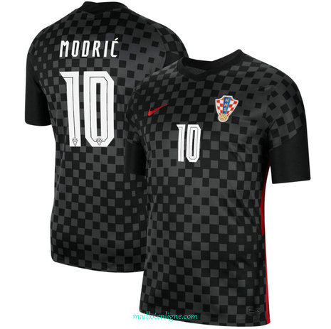 Thai Maillot Croatie Exterieur Modric 10 Euro 2020