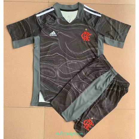 Thai Maillot du Flamengo Enfant Gardien De But 2021 2022