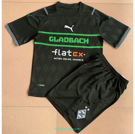 Thai Maillot Borussia Monchengladbach Enfant Noir 2021 2022