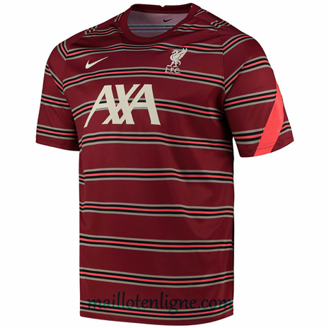 Thai Maillot du Liverpool pre-match training 2021 2022