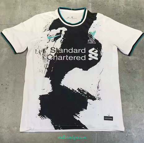 Thai Maillot de Liverpool training Noir/Blanc 2021 2022