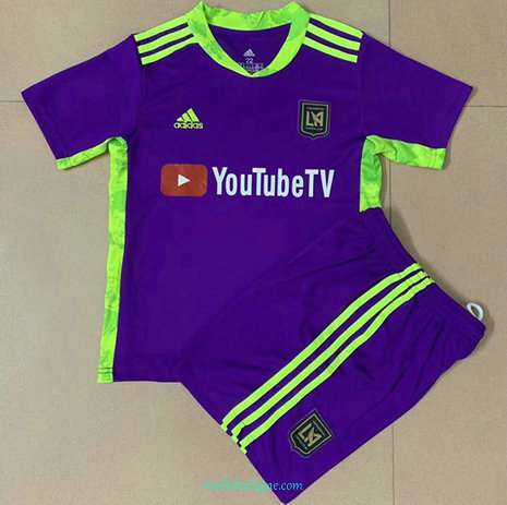 Thai Maillot de Los Angeles fc Enfant Pourpre gardien de but 2021 2022