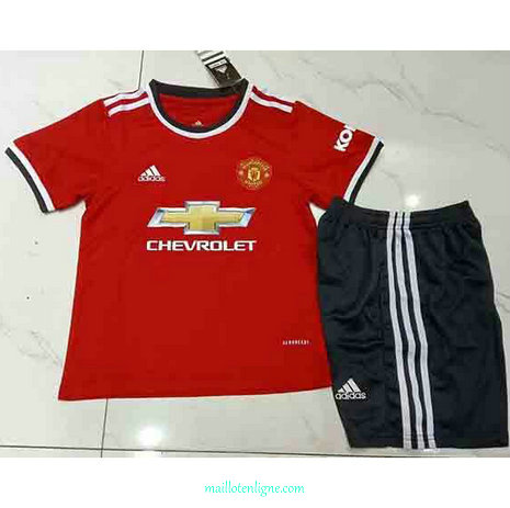 Thai Maillot de Manchester United Enfant Domicile 2021 2022