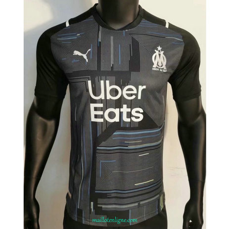 Thai Maillot de Marseille training Noir 2021 2022