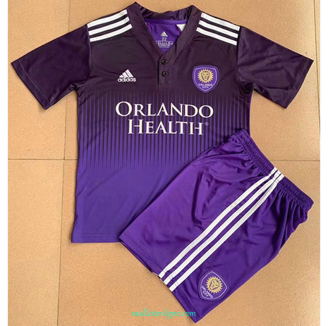 Thai Maillot Orlando City Enfant Domicile 2021 2022