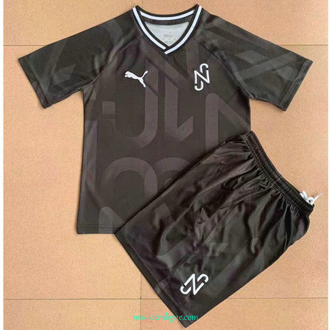 Thai Maillot de Neymar joint Enfant Gris edition 2021 2022